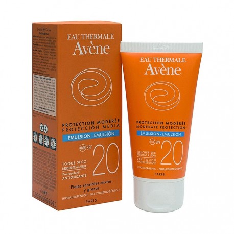 Avène Solar emulsión SPF20+ 50ml