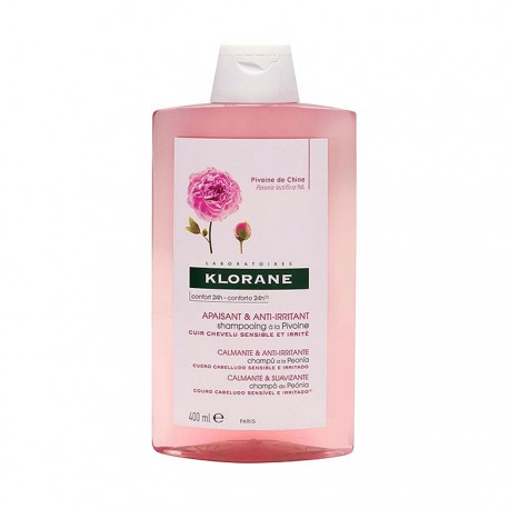 klorane champu peonia 400 ml