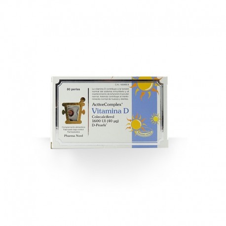 Active Complex Vitamina D 80 Perlas