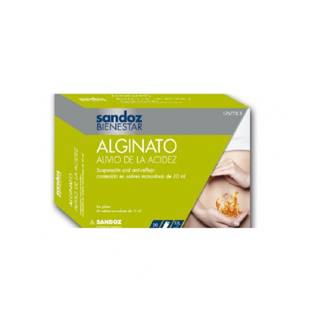 Sandoz Bienestar Alginato 20 Sobres