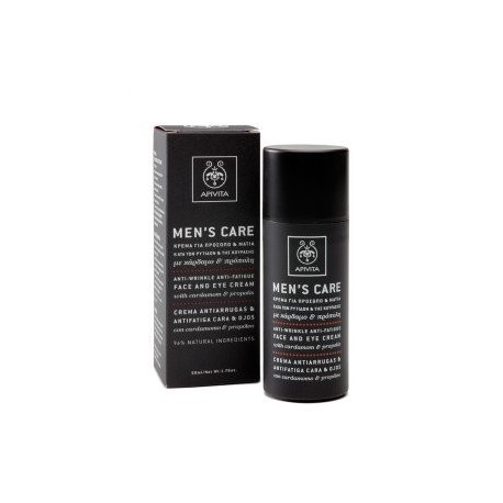 MENS CARE Crema facial y de contorno de ojos antiarrugas y anti-fatiga