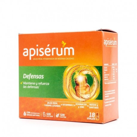 Apiserum Defensas 1500mg 18 viales