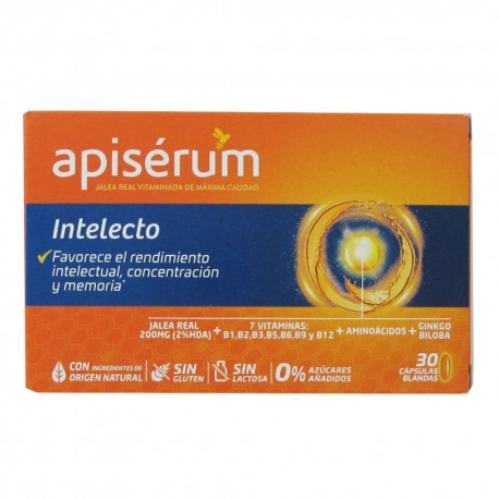 Apiserum Intelecto 30 Cáps