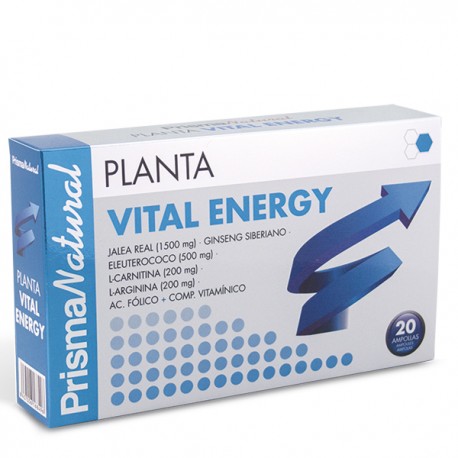 Prisma Natural Planta Vital Energy 20 Ampollas 10ml