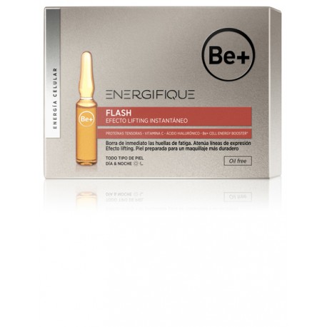 Be+ Energifique Ampollas Efecto Flash 5Ud x 2ml.