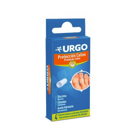  URGO CALLOS PROTECCION TUBULAR PRECORTADOS 4 U