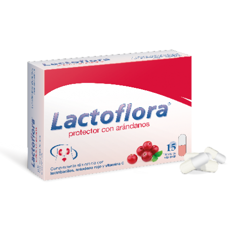 lactoflora protector con arandanos 15 caps