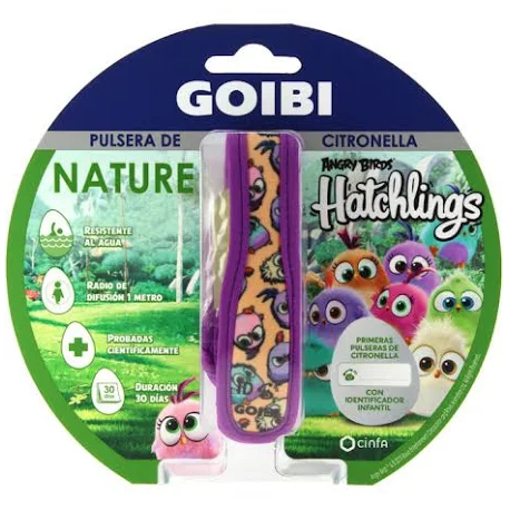 Goibi Pulsera de Citronella Nature 1 Pulsera Hatchings