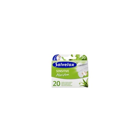 salvelox sensitive aloe vera 20 apositos