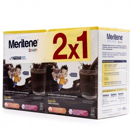 Meritene Junior Chocolate 2x15 sobres