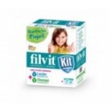 Filvit Kit Tratamiento Antipiojos (Loción, Champú + Liendrera de regalo) 