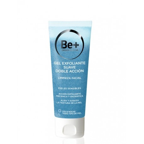 be+ Gel Exfoliante Suave Doble Acción 75ml