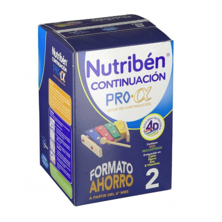 Nutriben 2 Leche de Continuación 1200 gr Formato Ahorro