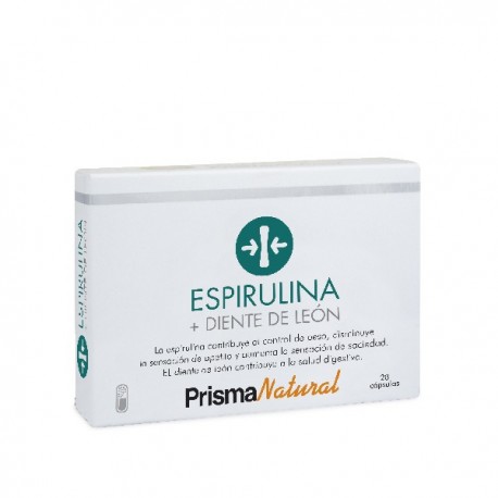 Prisma Natural Espirulina + Diente de León 28 Cáps