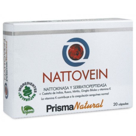 Prisma Natural Nattovein 20 Cáps