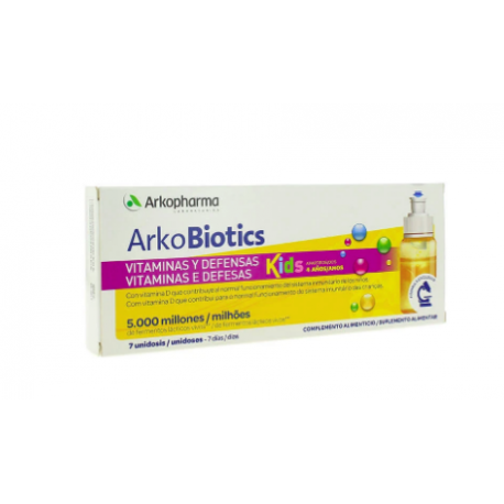 Arkopharma Arkoprobiotics Niños Vitaminas y Defensas 7 Viales