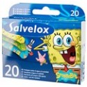 salvelox aposito adhesivo bob esponja 20 u infantiles