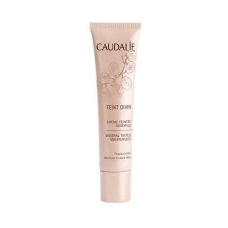 Caudalie teint divin crema pieles oscuras 30ml