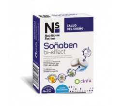 NS Soñaben Bi-Effect 1,85 mg Melatonina 60 Comp