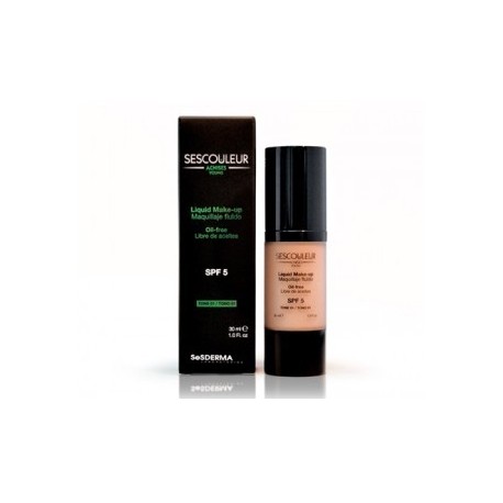 Sesderma Sescouleur Acnises Young maquillaje fluido SPF5+ tono doré 30ml