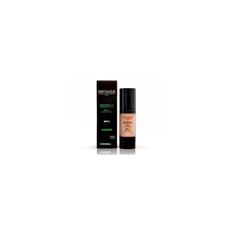 Sesderma, Sesderma Sescouleur Acnises Young maquillaje fluido SPF5+ tono doré 30ml, Farmacias 1000 Sesderma, Sesderma Sescouleur Acnises Young maquillaje fluido SPF5+ tono doré 30ml, Farmacias 1000