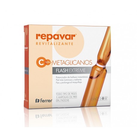 Repavar Revitalizante Flash Extreme 5 Ampollas