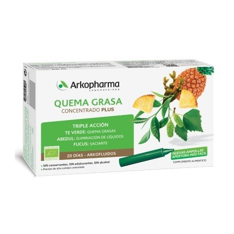 Arkopharma Quemagrasa Concentrado Plus 20 Días