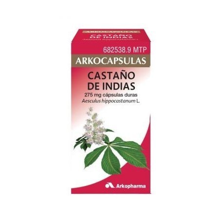 Arkocapsulas Castaño De Indias 50 Comp