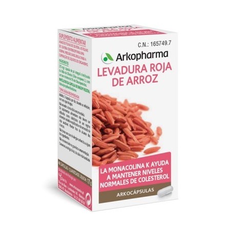 Arkocaps Levadura Roja de Arroz 45 Cáps