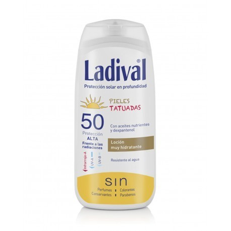 Ladival Fotoprotector Pieles Tatuadas Spf50+ 200ml