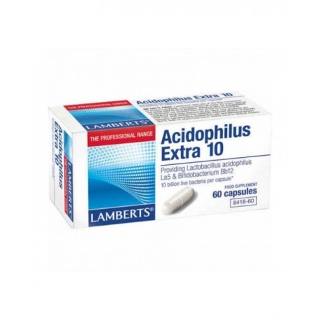 LAMBERTS® Acidophilus Extra 10 60cáps