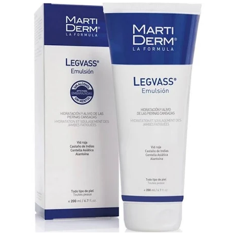 Martiderm Legvass Emulsion Hidratante Piernas Cansadas 200ml