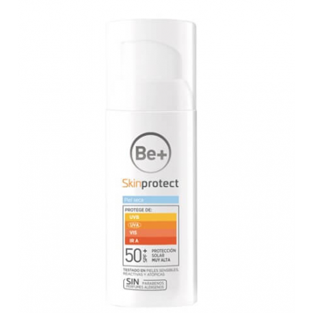 Be+ Skin Protect Facial Piel Seca SPF50+ 50ml