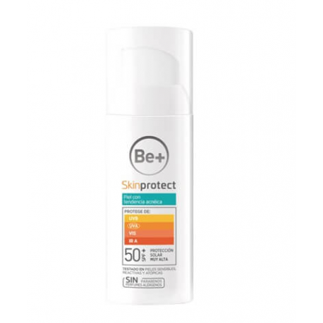 Be+ Skin Protect Piel Acneica SPF50+ 50ml