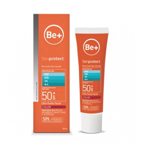 Be+ Skin Protect Ultra Fluido Facial Color SPF50+ 50ml