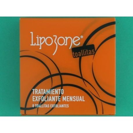 Lipozone Toallitas Exfoliant 8 Uds.