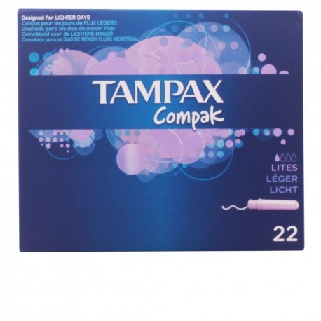 Tampax Compak Lites 22uds.