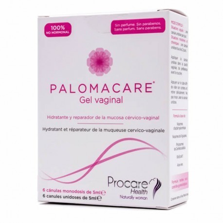 Palomacare Gel Hidratante Y Reparador Vagina 6uds X 5ml