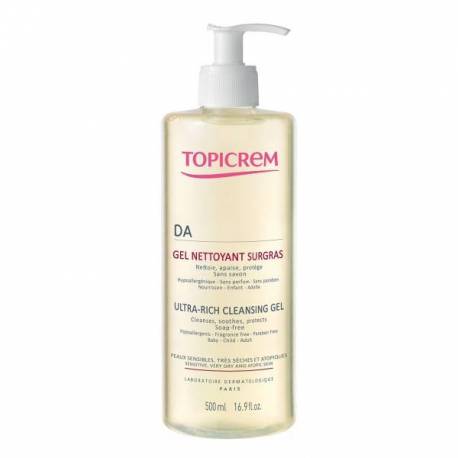 Topicrem Da Gel Sobrengrasante 500ml