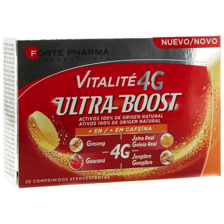 Forte Pharma Vitalité 4g Ultra Boost 20 Comprimidos Efervescentes