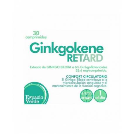 Ginkgokene Retard 30 Comprimidos