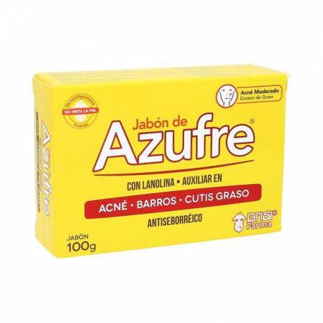 Jabón Grisi azufre 100g