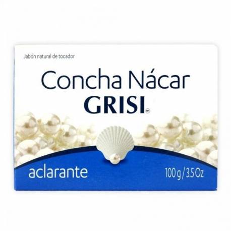 Concha Nácar Grisi jabón 100g