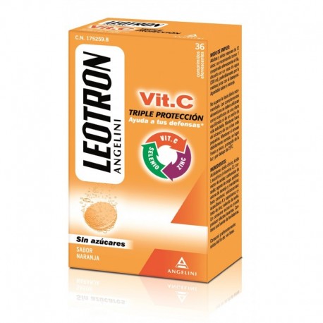 Leotron Vitamina C 30 Comprimidos efervescentes