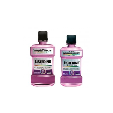 Listerine Cuidado Total 500ml + 250ml