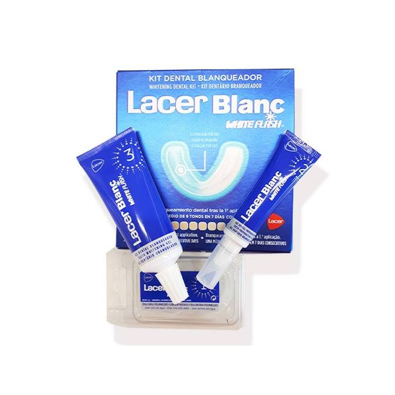 Lacer, Lacer Blanc White Flash Kit Dental Blanqueador, Farmacias 1000